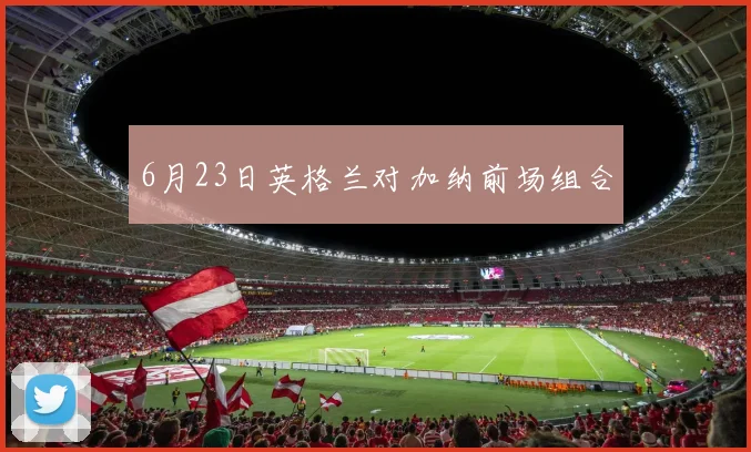 6月23日英格兰对加纳前场组合